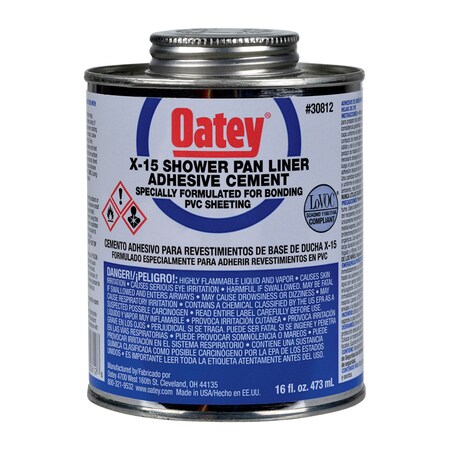 Oatey Adhesive Pvc 16Oz 30812